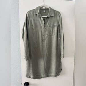 NWT Old Navy Tencel Shirt Dress